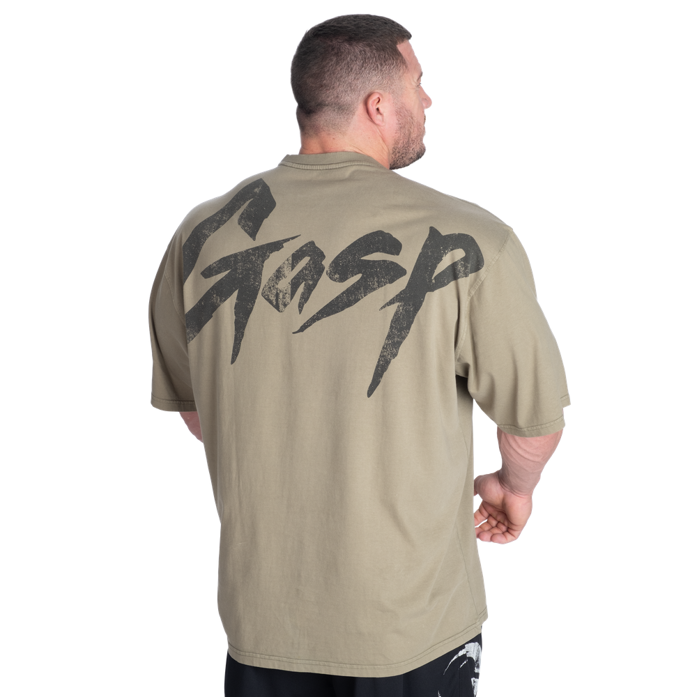 GASP Washed Iron Tee Washed Green
